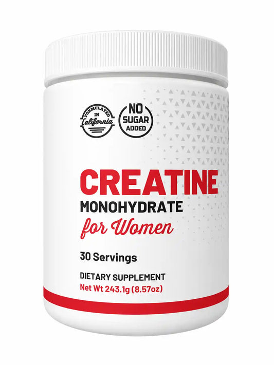 Creatina monohidratada para mujeres old school